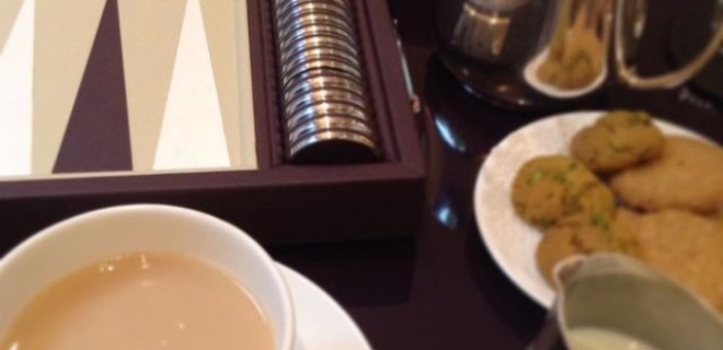 Afternoon Tea And Backgammon At The Halkin 