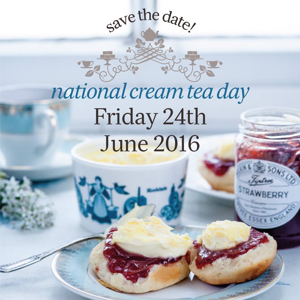 #NationalCreamTeaDay 2016 Is Coming!